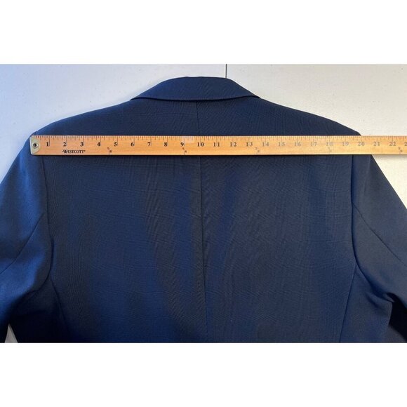 VTG Levis Strauss Business Class Sport Coat Blazer 48R Blue USA - Picture 4 of 12